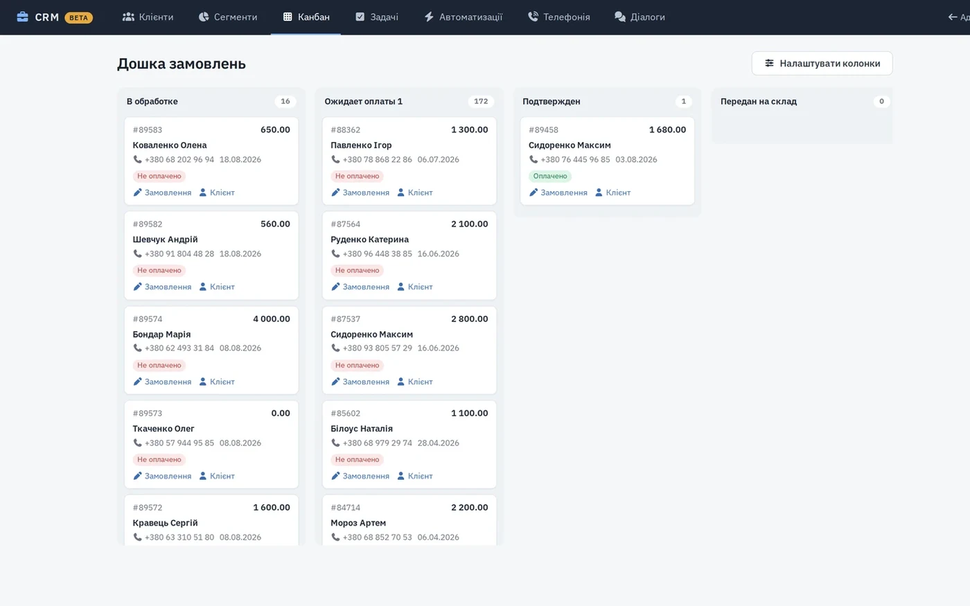 CRM у ECMS9